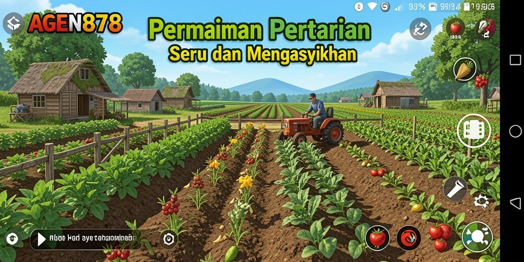 Tampilan gameplay AGEN878 yang menarik dan menyenangkan dalam bertani.