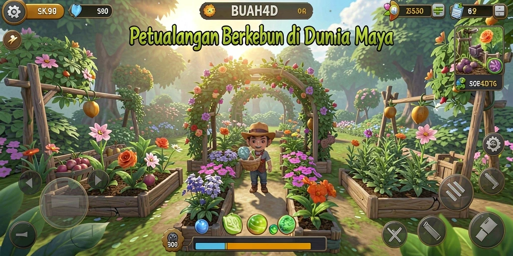 Gameplay seru mengelola pertanian dan merawat hewan.