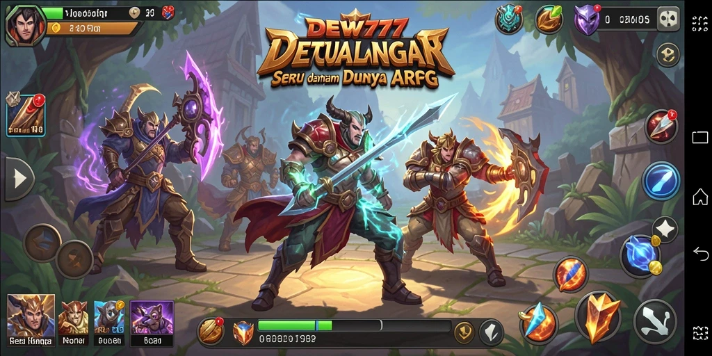 Tampilan menarik dari gameplay DEWA777 dalam dunia ARPG yang penuh petualangan.