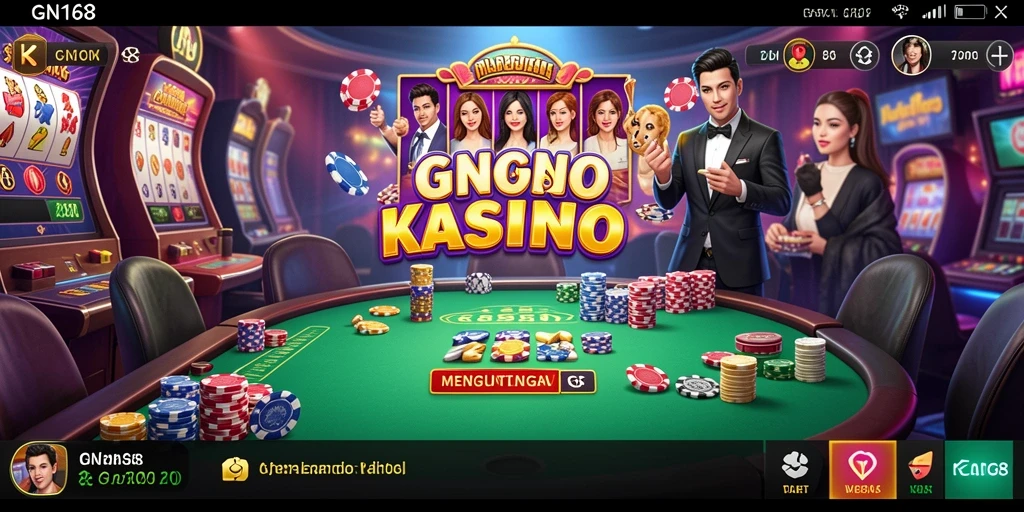 Gameplay kasino yang seru dan menantang di GN168.
