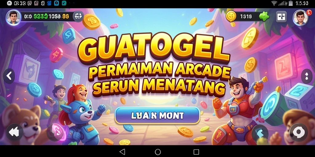 Tampilan gameplay seru dan menantang dari GUATOGEL.