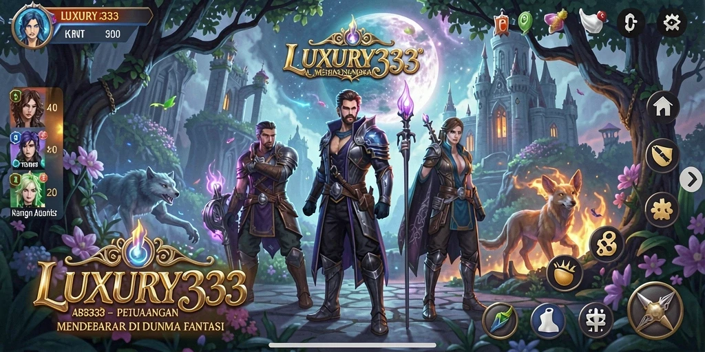 Tangkapan layar gameplay <strong>LUXURY333</strong> menampilkan aksi seru dan eksplorasi mendalam.