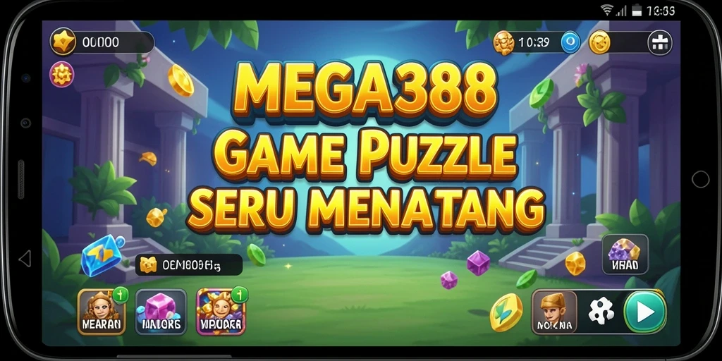Tampilan gameplay MEGA388 yang menarik dan menantang.