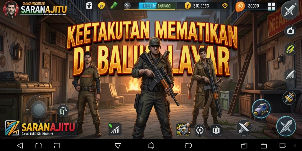 Menunjukkan pengalaman gameplay menegangkan di dunia Horror.