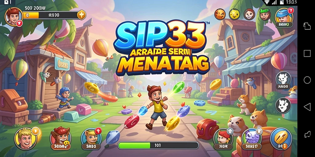 Gameplay SIP33 yang seru dan penuh tantangan.