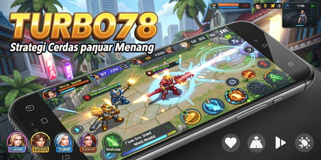 Tampilan screenshot gameplay <strong>TURBO78</strong> menampilkan aksi strategi yang intens.