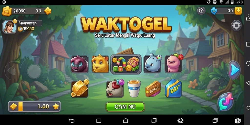 Tampilan menarik dari gameplay WAKTOGEL yang seru